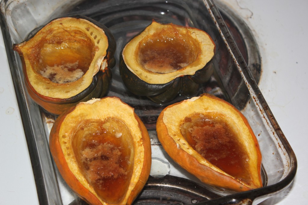 baked acorn squash